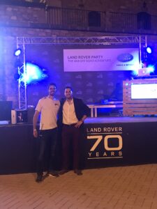 Mago para eventos de empresa Land Rover Barcelona - Ilusionista Gabi